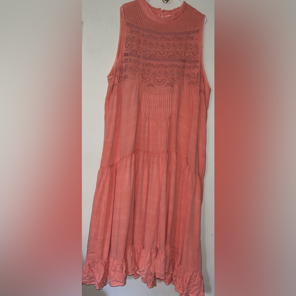 Given Kale Plus Size Sleeveless Boho Maxi/Midi Dress NWOT - Picture 6 of 15